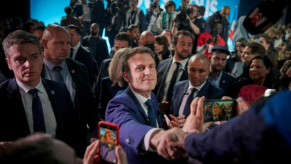 Alegeri prezidentiale in Franta 2022. Macron, favorit in turul al doilea