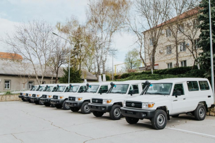 21 de automobile de teren au fost donate Politiei de Frontiera 