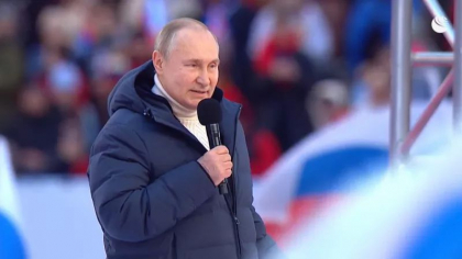 Putin lauda ”curajul si eficienta” soldatilor rusi. Rusia isi va atinge ”obiectivele nobile” din Ucraina