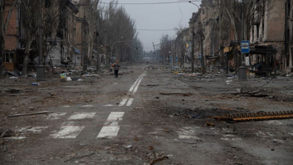 Rusia pregateste o parada de „Ziua Victoriei” in Mariupol
Rusia pregateste o parada de „Ziua Victoriei” in Mariupol