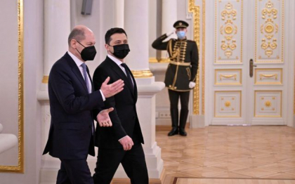 Dupa ce a refuzat sa-l primeasca pe presedintele Germaniei, Zelenski il invita la Kiev pe cancelarul Scholz Dupa ce a refuzat sa-l primeasca pe presedintele Germaniei, Zelenski il invita la Kiev pe cancelarul Scholz