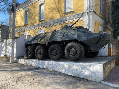 Reactia Ministerului Apararii, dupa ce a fost desenata litera Z pe TAB-ul din fata Brigazii de Infanterie din Balti