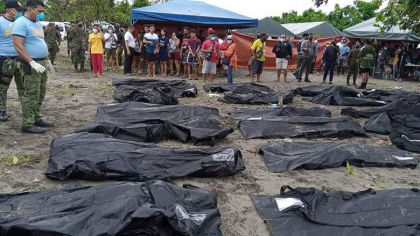 Dezastru in Filipine. Inundatiile si alunecarile de teren au facut peste 120 de morti - GALERIE FOTO