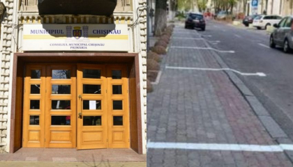 Reactia autoritatilor din Chisinau, dupa ce a fost amenajata o parcare mai putin obisnuita in capitala - FOTO Reactia autoritatilor din Chisinau, dupa ce a fost amenajata o parcare mai putin obisnuita in capitala - FOTO