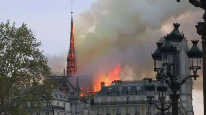 Au trecut trei ani de la incendiul de la Notre Dame. Lucrarile de restaurare continua Au trecut trei ani de la incendiul de la Notre Dame. Lucrarile de restaurare continua