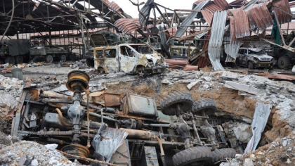 Un comandant militar ucrainean din Mariupol ii scrie papei Francisc: „Asa arata iadul de pe Pamant” Un comandant militar ucrainean din Mariupol ii scrie papei Francisc: „Asa arata iadul de pe Pamant”