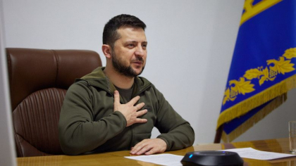 Zelenski a discutat cu seful FMI despre reconstructia Ucrainei dupa razboi: Avem planuri clare
