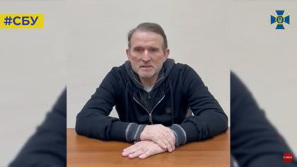 Deputatul pro-Kremlin, Victor Medvedchuk, cere presedintilor din Ucraina si Rusia sa fie eliberat in schimbul militarilor si civililor din orasul Mariupol - VIDEO
Deputatul pro-Kremlin, Victor Medvedchuk, cere presedintilor din Ucraina si Rusia sa fie eliberat in schimbul militarilor si civililor din orasul Mariupol - VIDEO