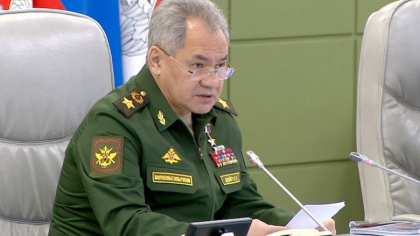 Serghei Soigu reapare in ziua asaltului final in Donbas. „Armata rusa indeplineste sarcinile trasate de comandantul suprem”