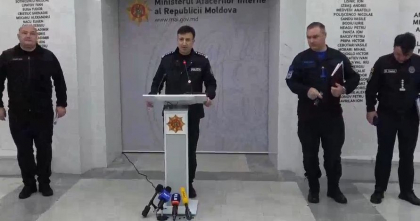 Sefii subdiviziunilor Ministerului Afacerilor Interne sustin un briefing de presa privind activitatile de prevenire si de asigurare a ordinii publice in perioada sarbatorilor Pascale Sefii subdiviziunilor Ministerului Afacerilor Interne sustin un briefing de presa privind activitatile de prevenire si de asigurare a ordinii publice in perioada sarbatorilor Pascale