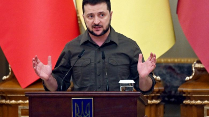 Peskov: Kremlinul inca asteapta raspunsul Ucrainei la cea mai noua propunere de pace a Rusiei. Zelenski: Nu ne-au propus nimic Peskov: Kremlinul inca asteapta raspunsul Ucrainei la cea mai noua propunere de pace a Rusiei. Zelenski: Nu ne-au propus nimic