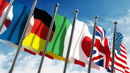 Oficiali din tarile G7 au iesit din sedinta economica cand a inceput sa vorbeasca reprezentantul Rusiei Oficiali din tarile G7 au iesit din sedinta economica cand a inceput sa vorbeasca reprezentantul Rusiei