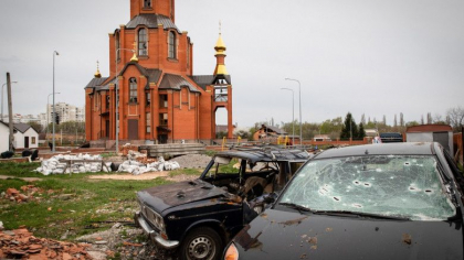 Doua luni de razboi in Ucraina. Noaptea de Inviere, sub amenintarea bombardamentelor rusesti