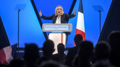Marine Le Pen si-a recunoscut infrangerea. „Am fi putut vedea un mare vant de libertate, dar alegatorii francezi au decis altfel”
Marine Le Pen si-a recunoscut infrangerea. „Am fi putut vedea un mare vant de libertate, dar alegatorii francezi au decis altfel”