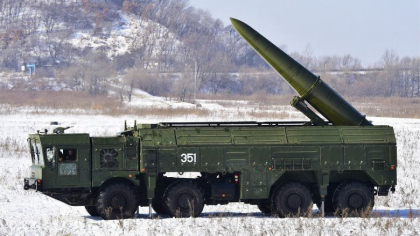 Rusia desfasoara noi rachete Iskander in apropiere granitei cu Ucraina Rusia desfasoara noi rachete Iskander in apropiere granitei cu Ucraina