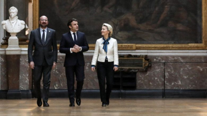 
Liderii europeni saluta victoria lui Emmanuel Macron la alegerile prezidentiale. „UE poate conta pe Franta inca 5 ani”