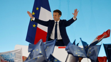 Emmanuel Macron, dupa ce a fost reales: „Anii ce vin nu vor fi linistiti, vor fi istorici, dar vom scrie istoria impreuna”
