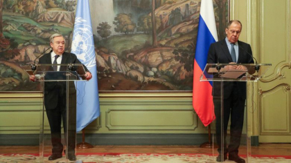 Seful ONU l-a enervat pe Lavrov: „Operatiunea speciala” e o invazie. Nu exista trupe ucrainene in Rusia, exista trupe ruse in Ucraina - VIDEO Seful ONU l-a enervat pe Lavrov: „Operatiunea speciala” e o invazie. Nu exista trupe ucrainene in Rusia, exista trupe ruse in Ucraina - VIDEO