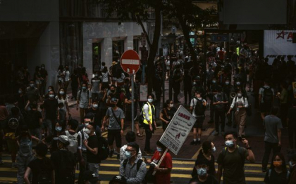 Presa libera din Hong Kong a fost aproape complet desfiintata de represiunea guvernului. Beijingul pregateste terenul pentru un sector media extins detinut de stat