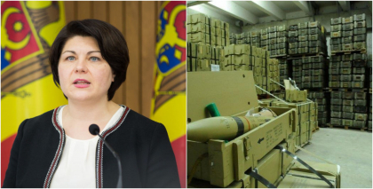 Natalia Gavrilita, despre faptul ca s-ar fi auzit focuri de arma la depozitele de munitii din Cobasna