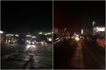Tafic intensiv la vama sculeni. Aproximativ 60 de masini asteapta sa intre pe teritoriul Republicii Moldova