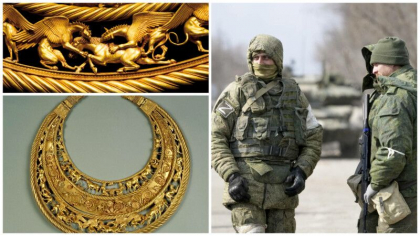 Rusii au ocupat muzeul de istorie din Melitopol, pentru a sustrage aurul scitic, sustin ucrainenii Rusii au ocupat muzeul de istorie din Melitopol, pentru a sustrage aurul scitic, sustin ucrainenii