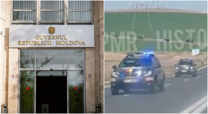 Guvernul deziminte informatiile precum ca o coloana de tehnica militara din Romania ar fi ajuns in Republica Moldova: "FALS" Guvernul deziminte informatiile precum ca o coloana de tehnica militara din Romania ar fi ajuns in Republica Moldova: "FALS"