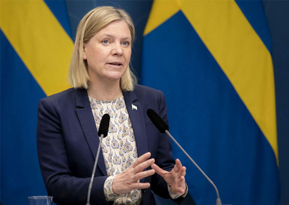 Suedia nu va lua ''cu lejeritate'' decizia privind aderarea la NATO, atentioneaza premierul Magdalena Andersson Suedia nu va lua ''cu lejeritate'' decizia privind aderarea la NATO, atentioneaza premierul Magdalena Andersson