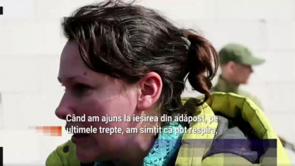 Civilii care s-au adapostit la Azovstal au vazut lumina zilei dupa mai multe saptamani: Am ajuns la iesire si am simtit ca pot respira - VIDEO Civilii care s-au adapostit la Azovstal au vazut lumina zilei dupa mai multe saptamani: Am ajuns la iesire si am simtit ca pot respira - VIDEO