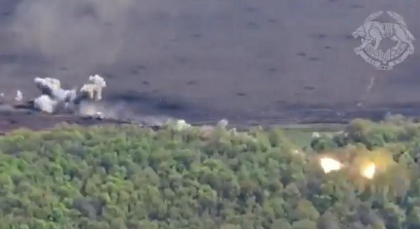 Ucrainenii au lovit cu artileria un lansator rusesc de rachete termobarice. Ce a urmat apoi - VIDEO