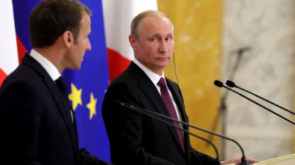 Macron a vorbit cu Putin la telefon, dupa o pauza de o luna Macron a vorbit cu Putin la telefon, dupa o pauza de o luna