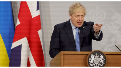 Boris Johnson anunta un nou ajutor militar pentru Ucraina: „Ati aruncat in aer mitul invincibilitatii lui Putin” Boris Johnson anunta un nou ajutor militar pentru Ucraina: „Ati aruncat in aer mitul invincibilitatii lui Putin”