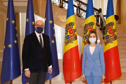 Presedintele Consiliului European, Charles Michel, vine maine in Republica Moldova Presedintele Consiliului European, Charles Michel, vine maine in Republica Moldova