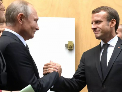 Vladimir Putin i-a cerut lui Macron ca Occidentul sa opreasca furnizarea de arme pentru Ucraina