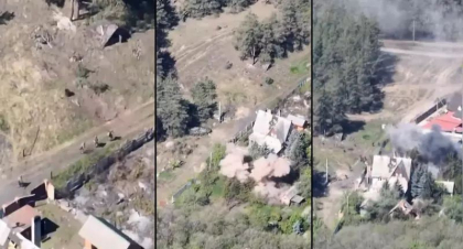 Loviti din toate partile: Soldatii rusi nu se pot ascunde nici in padure de artileria ucraineana - VIDEO Loviti din toate partile: Soldatii rusi nu se pot ascunde nici in padure de artileria ucraineana - VIDEO