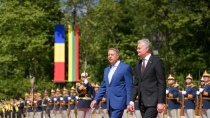 Iohannis la intalnirea cu presedintele Lituaniei: „Republica Moldova are nevoie de sprijin financiar” Iohannis la intalnirea cu presedintele Lituaniei: „Republica Moldova are nevoie de sprijin financiar”