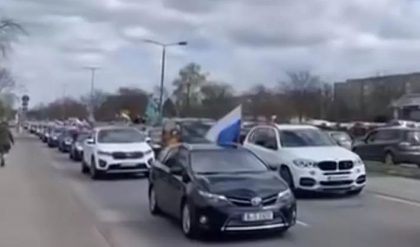 Politia din Berlin a interzis afisarea in public a steagurilor rusesti si ucrainene de Ziua Victoriei in Berlin