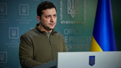Vom castiga, declara Volodimir Zelenski cu ocazia marcarii zilei victoriei impotriva Germaniei naziste