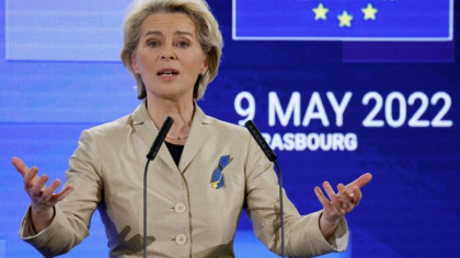 Ursula von der Leyen: Comisia Europeana vrea sa emita in iunie avizul privind candidatura Ucrainei la UE - FOTO