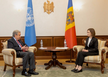 Maia Sandu, dupa intalnirea cu Secretarul General al ONU: „Multumim pentru suportul in gestionarea actualei crize umanitare, inclusiv ajutorul financiar direct oferit refugiatilor ucraineni” - FOTO Maia Sandu, dupa intalnirea cu Secretarul General al ONU: „Multumim pentru suportul in gestionarea actualei crize umanitare, inclusiv ajutorul financiar direct oferit refugiatilor ucraineni” - FOTO