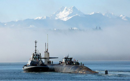 Un posibil nou model de submarin chinez de atac, surprins de imaginile din satelit Un posibil nou model de submarin chinez de atac, surprins de imaginile din satelit