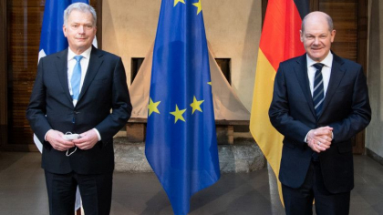 Germania isi anunta „sprijinul deplin” pentru aderarea Finlandei la NATO