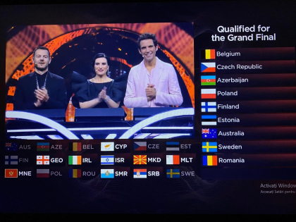 Ultima ora. Romania merge in finala Eurovision. Vezi momentul in care s-a facut anuntul - FOTO/VIDEO
