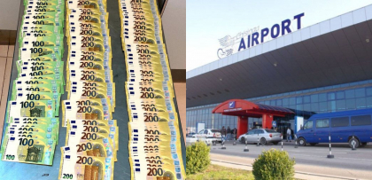 A declarat ca are 8500 de euro, dar defapt mai avea inca 40 de mii de euro. Un barbat - supus controlului la Aeroportul International Chisinau - FOTO A declarat ca are 8500 de euro, dar defapt mai avea inca 40 de mii de euro. Un barbat - supus controlului la Aeroportul International Chisinau - FOTO