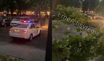 Ploaia si vantul puternic fac ravagii in capitala. Un copac a cazut in apropiere de Teatrul de Opera si Balet - VIDEO Ploaia si vantul puternic fac ravagii in capitala. Un copac a cazut in apropiere de Teatrul de Opera si Balet - VIDEO