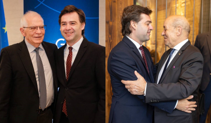 Nicu Popescu - prezent la reuniunea ministrilor de externe din tarile G7, unde in premiera participa si Republica Moldova - GALERIE FOTO