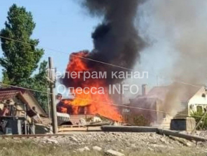 Doi adulti si un copil mic - grav raniti, in urma unui incendiu la o baza de odihna din Odesa - FOTO