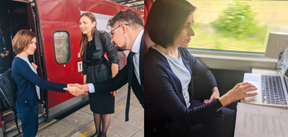 Maia Sandu, in drum spre Paris: "Voi pleda pentru integrarea europeana a Republicii Moldova" - FOTO Maia Sandu, in drum spre Paris: "Voi pleda pentru integrarea europeana a Republicii Moldova" - FOTO