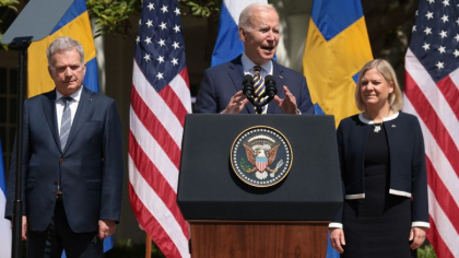 Joe Biden: Finlanda si Suedia indeplinesc toate criteriile pentru a adera la NATO Joe Biden: Finlanda si Suedia indeplinesc toate criteriile pentru a adera la NATO
