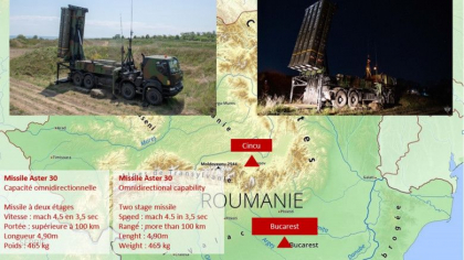 Franta a desfasurat in Romania un sistem de aparare sol-aer de ultima generatie Franta a desfasurat in Romania un sistem de aparare sol-aer de ultima generatie